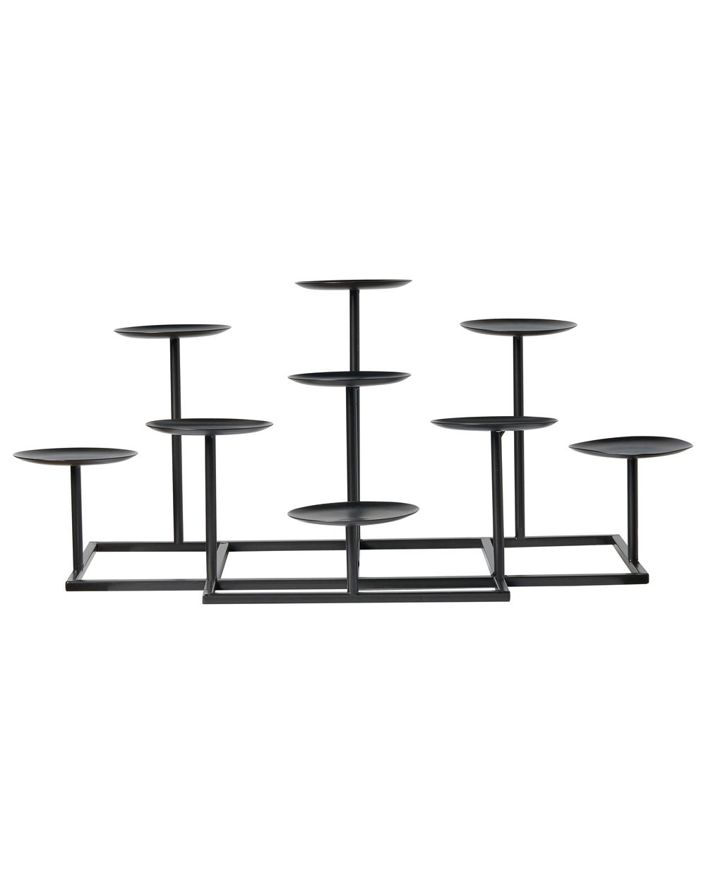 Kandelaar LAMEGO 23 cm Metaal Zwart