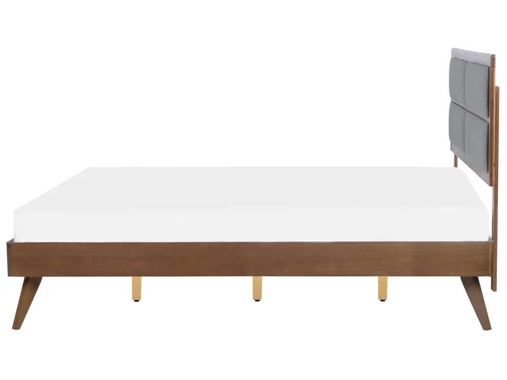 Bett mit Lattenrost POISSY 180 x 200 cm Dunkle Esche_739368