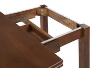 Extending Dining Table MASELA Dark Brown 90/120 cm 60 cm Wood_826990