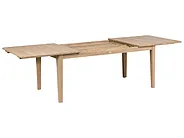 Extending Garden Dining Table TOSCANELLA 180/280 cm 100 cm Certified Acacia Wood Light Brown_1161832