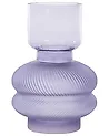 Blumenvase RODIA 24 cm Glas Violett