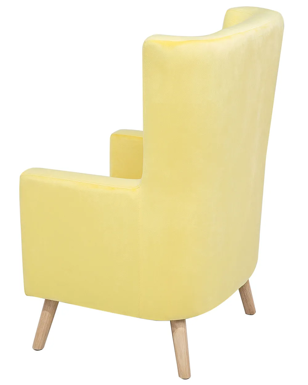 Ohrensessel ONEIDA Samtstoff Gelb_698267