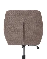 Desk Chair PALMDALE Boucle Dark Brown_1073229
