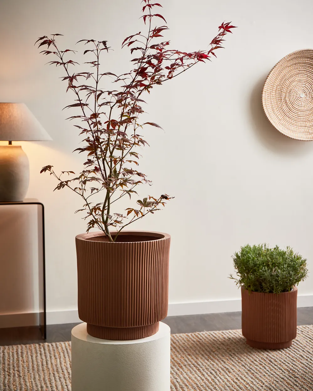 Blumenkübel DARIA 37 cm Braun