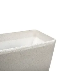 Set of 2 Plant Pots BARIS 74 cm Beige_841424