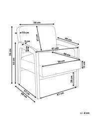Sessel HJO Bouclé Cremeweiß_927709