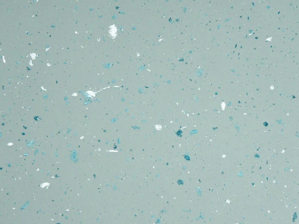 Beistelltisch MINCIO 45 cm 45 cm Terrazzo Optik Grün_1043485