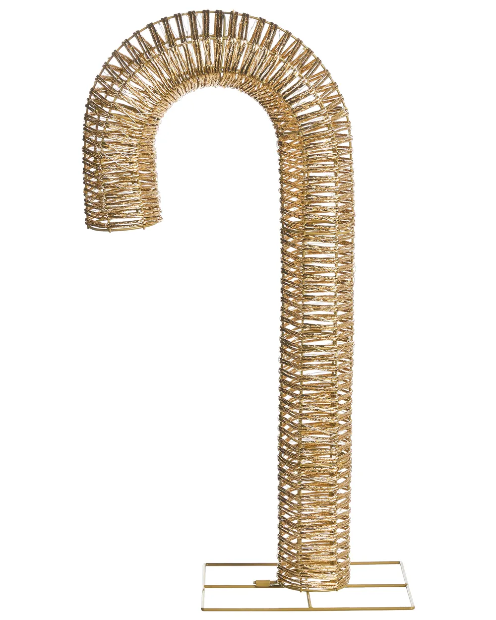 Gartendekoration LED HOLMAVIK 74 cm Zuckerstange Gold_1015745