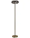 LED Stehlampe NITH mit Dimmer Glas Grau