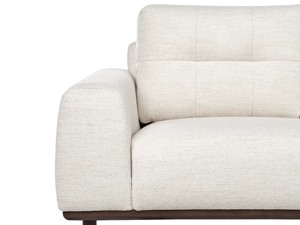 Sofa 2-Sitzer LAURILA Stoff Hellbeige_951766