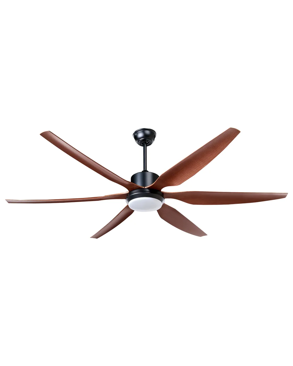 Deckenventilator mit Licht VERDURE mit Fernbedienung LED Braun