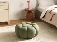 Pouffe BEAUFORT Boucle Green_1065097