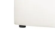 Krevet s prostorom za pohranu BOUSSE Krem bijela 140 x 200 cm_1074744