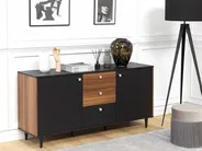 2 Door Sideboard KURO Black_768035