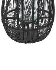Lantern TONGA 56 cm Bamboo Black_774316