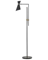 Stehlampe MELAWI Metall Schwarz_879679