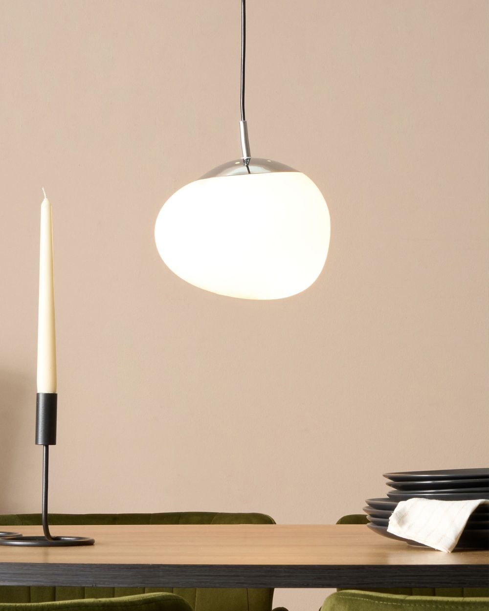 Pendant Lamp LIFFEL Glass White