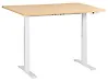 Electric Adjustable Standing Desk DESTINES 120 cm x 72 cm Light Brown/ White