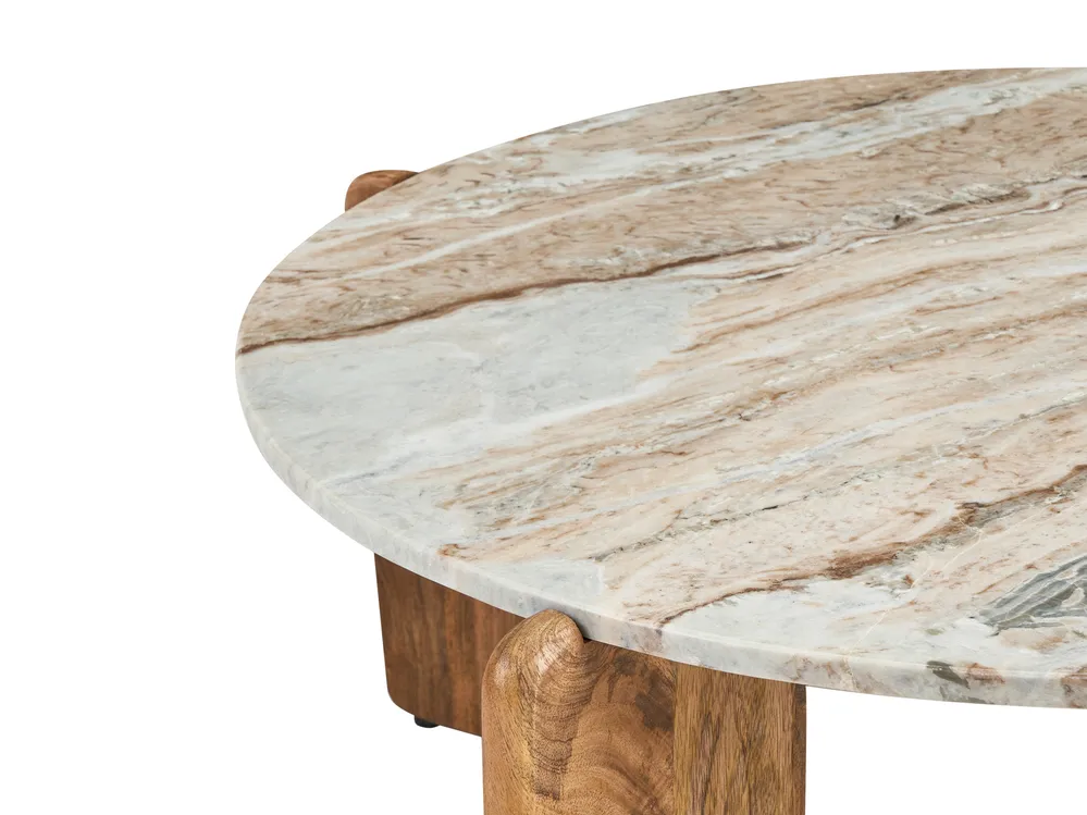 Coffee Table LUNO Marble Beige_1072493