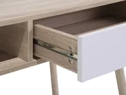 Schreibtisch DEORA 100 cm 48 cm mit Schubladen Hellbraun_710884