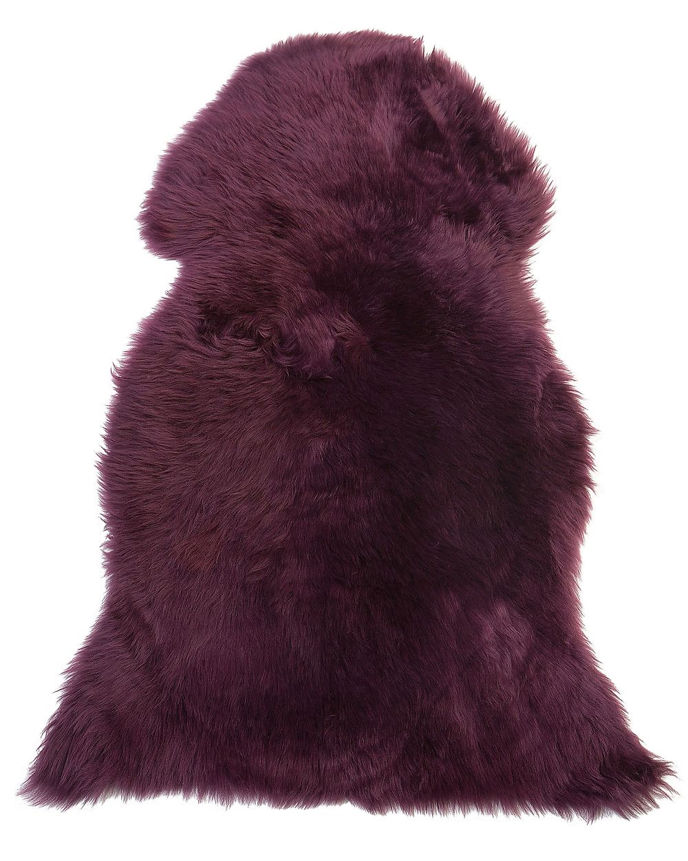 Déco en peau de mouton ULURU Pourpre 65 x 110 cm