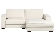 Corner Sofa KOLDING with Ottoman Boucle Light Beige Left Hand_1008327