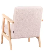 Kindersessel LINDE Bouclé Pastellrosa_989295