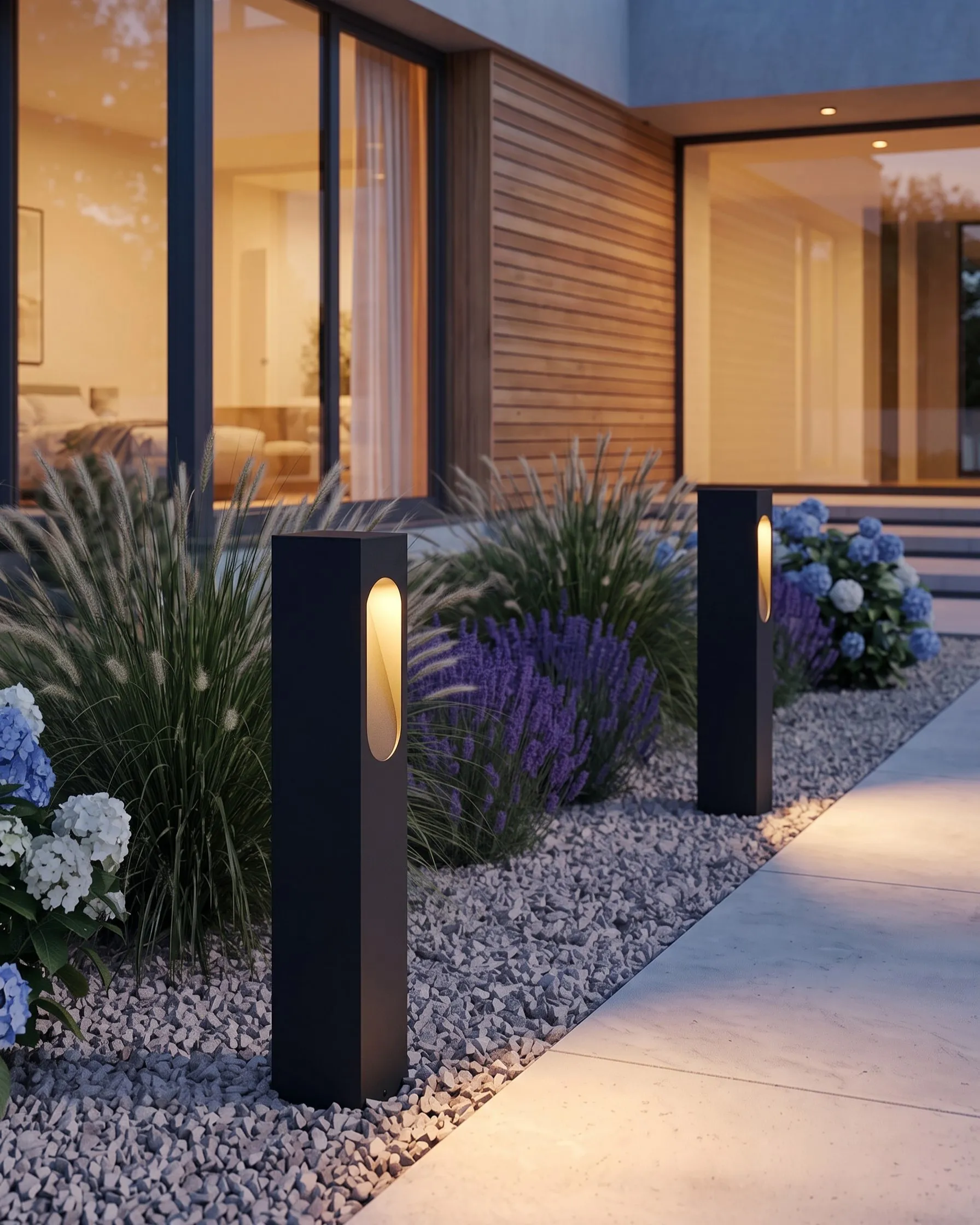 LED Pollerleuchte ASNEIRO Schwarz_1105371