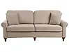 Sofa 3-Sitzer GINNERUP Stoff Taupe