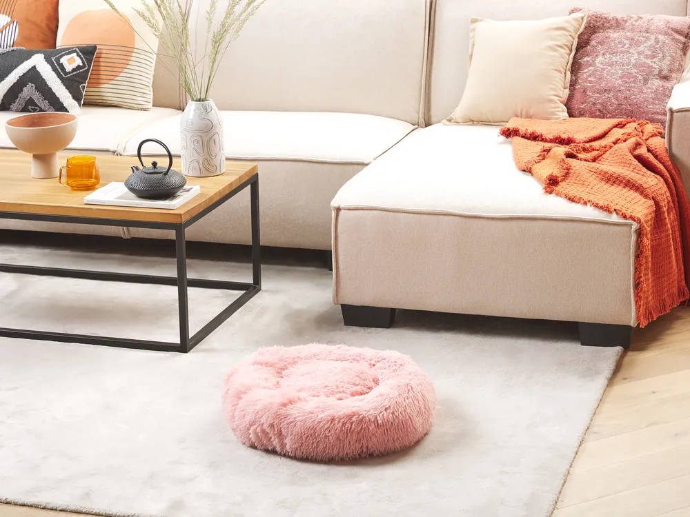 Tierbett KULU Webpelz Rosa_826556