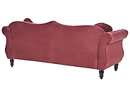 Sofa 3 Seater SKIEN Velvet Dark Red_1170544