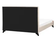 Bett mit Lattenrost Stoff AMBASSADOR 140 x 200 cm Beige_871077