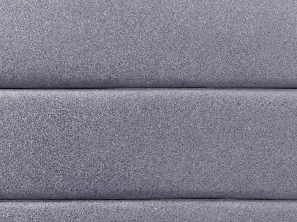 Ottoman Bed ROUEN Velvet Dark Grey 140 x 200 cm (EU Double)_843804