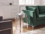 Side Table RIMARDE Glass Silver_1154700