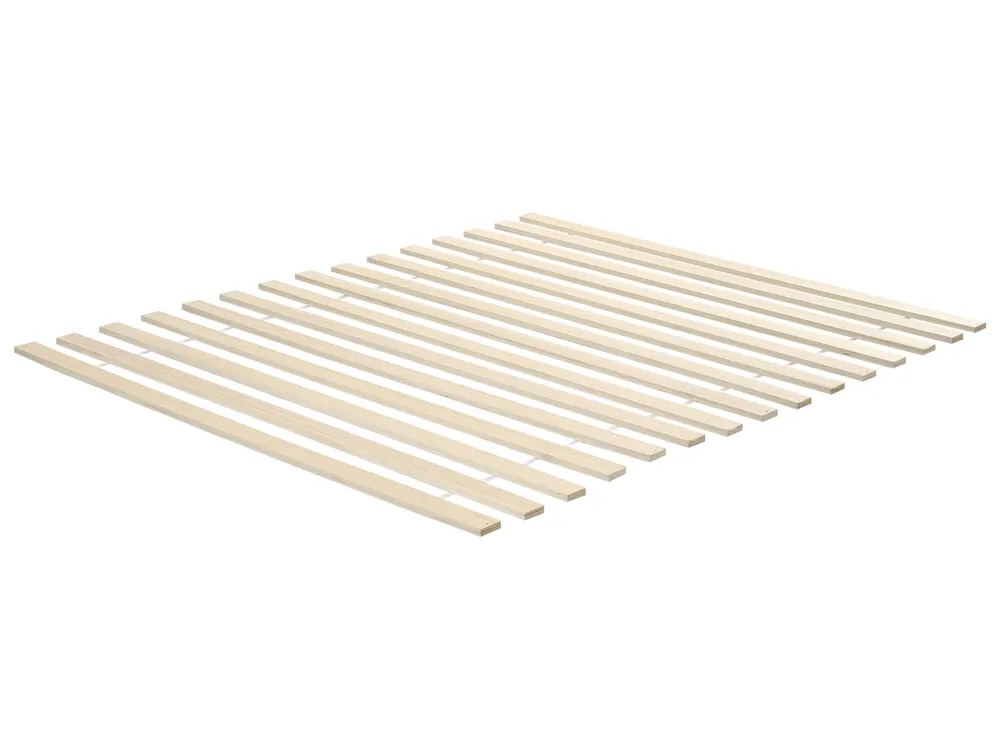 Bett mit Lattenrost Kiefernholz GONFARON 140 x 200 cm Schwarz_1032039