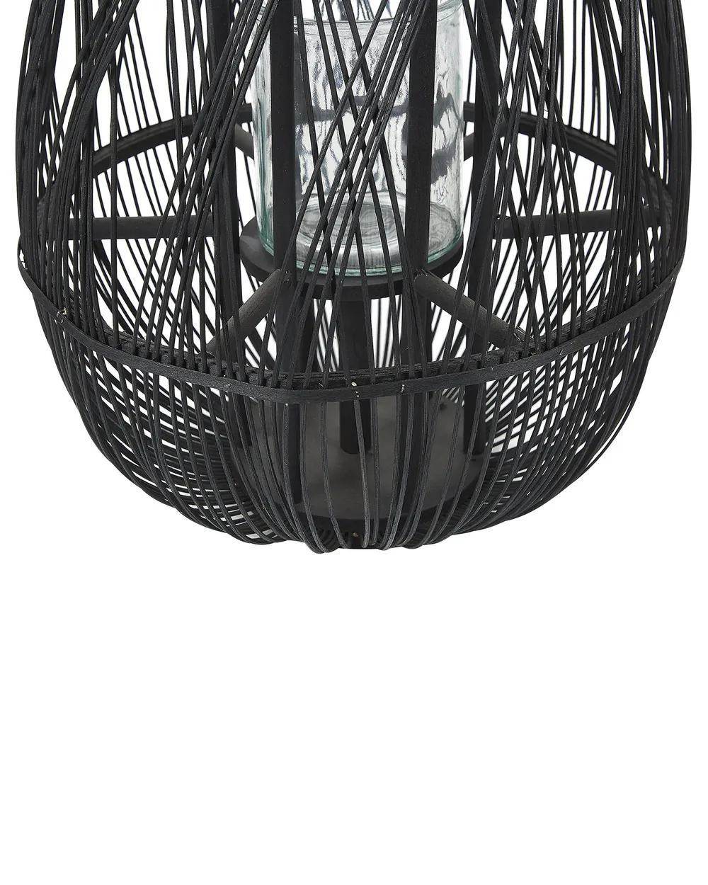 Lantern TONGA 56 cm Bamboo Black_774316