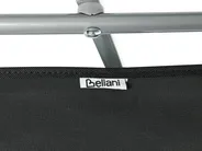 Sonnenliege FOLIGNO mit Relaxfunktion Metall Schwarz_995198