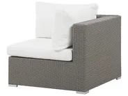 Garden Lounge Set with Table 8 Seater MAESTRO Modular PE Rattan Taupe_765229