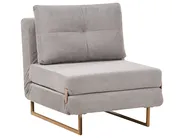 1-Sitzer Schlafsofa JERSLEV Stoff Grau_1010087