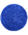 Shaggy Rug CIDE Blue ø 140 cm