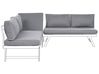 Outdoor Kissenbezug Set COCCORINO Dunkelgrau