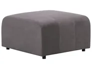 Modular Sofa 3 Seater FALSTERBO with Ottoman Velvet Taupe_919354