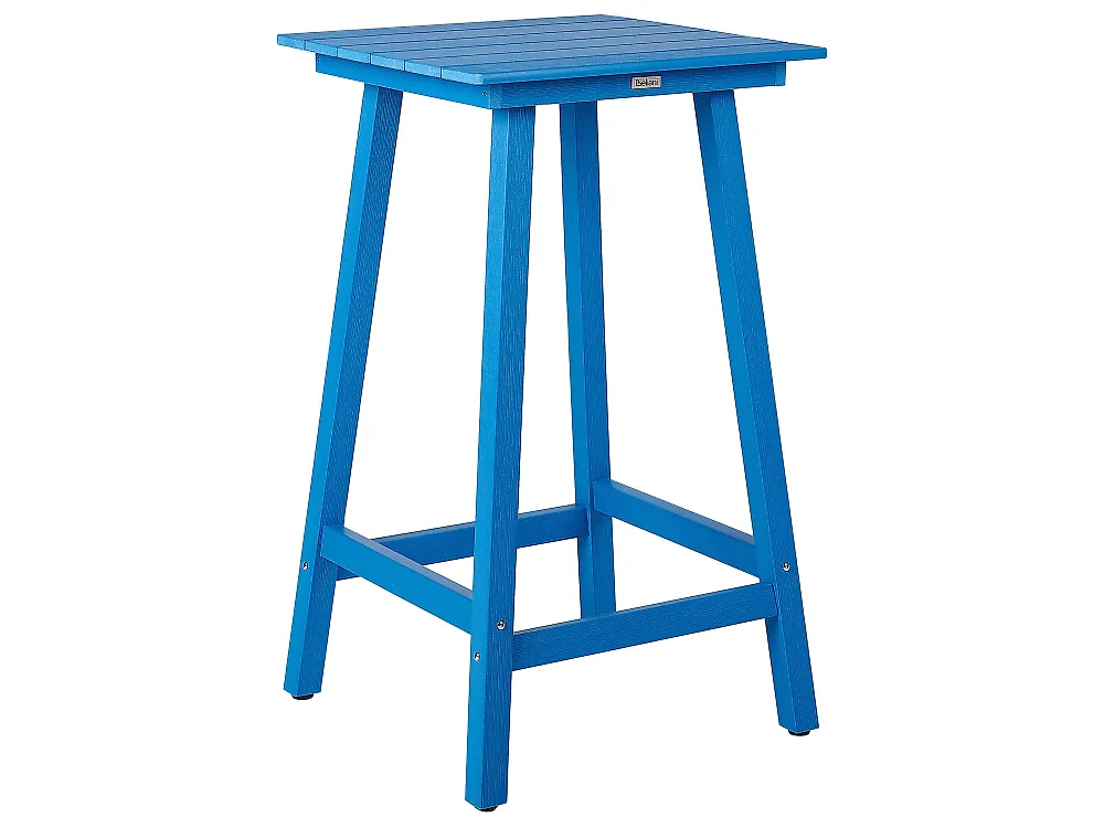 Garten Bartisch ADIRONDACK 60 cm 59 cm Kunststoff Blau_1183934