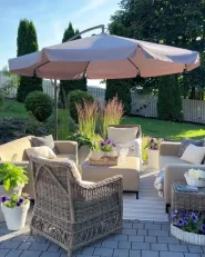Ottoman ROVIGO Fabric Beige_957658