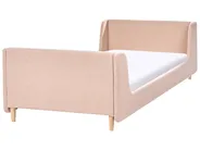 Kinderbett Bouclé LAYE 90 x 200 cm Beige_1053928