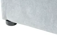 Ottoman Bed QUILLIEN Chenille Light Blue 160 x 200 cm (EU King Size)_989858