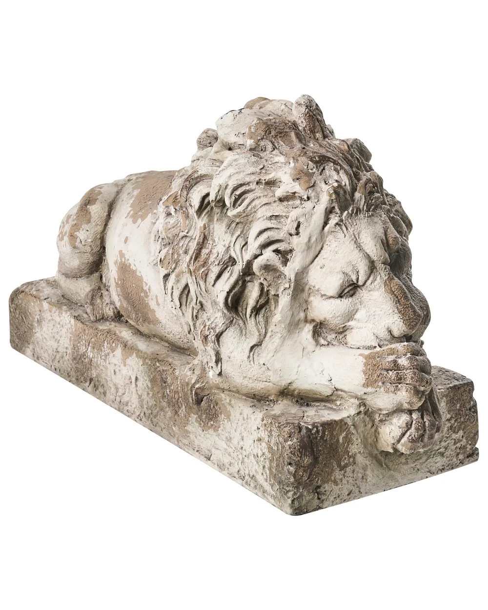 Gartenskulptur LARI Löwe Beige