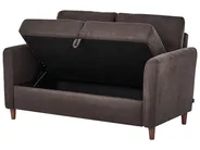 Sofa Set 5-Sitzer MARE Stoff Dunkelbraun_1100159