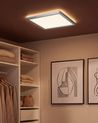 LED Ceiling Lamp TIVORA with Remote with Dimmer Silver