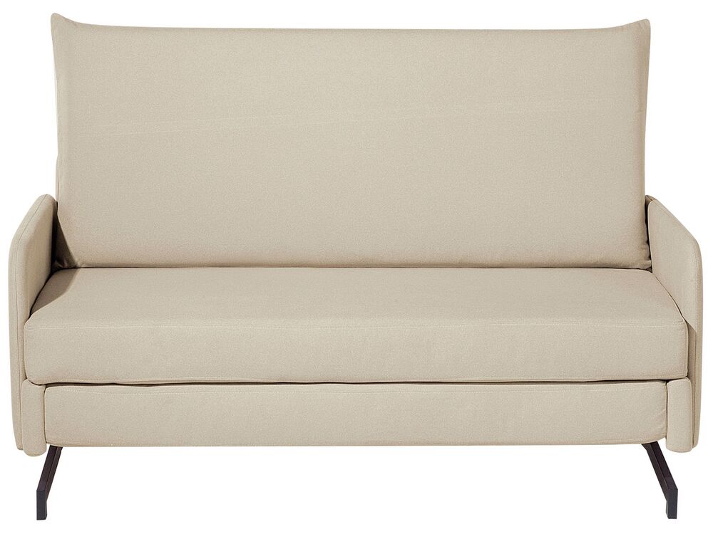 Sofa Bed 2 Seater BELFAST Fabric Beige